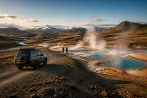 Aventure en islande sources chaudes et montagnes