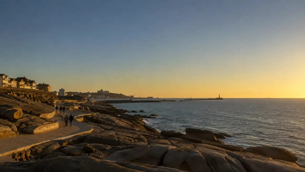 Plage Porto à Foz do Douro entre le fleuve et l’océan