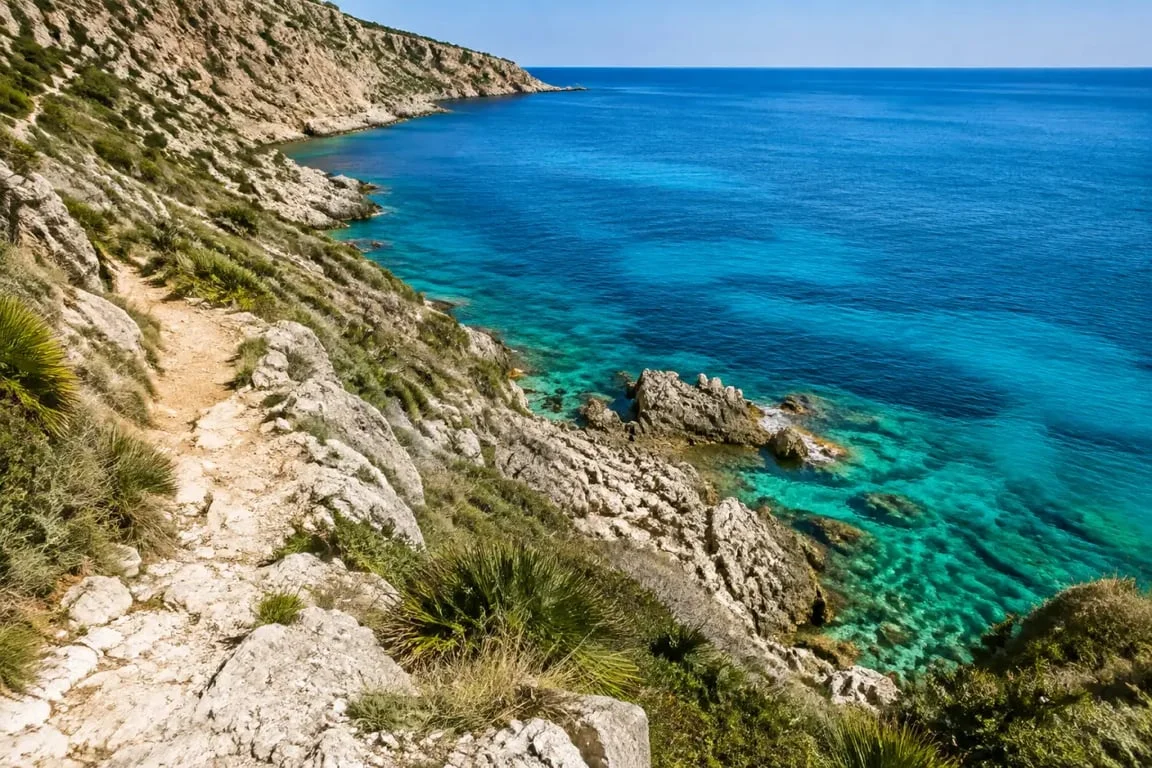 Crique rocheuse de la réserve du Zingaro près de San Vito lo Capo